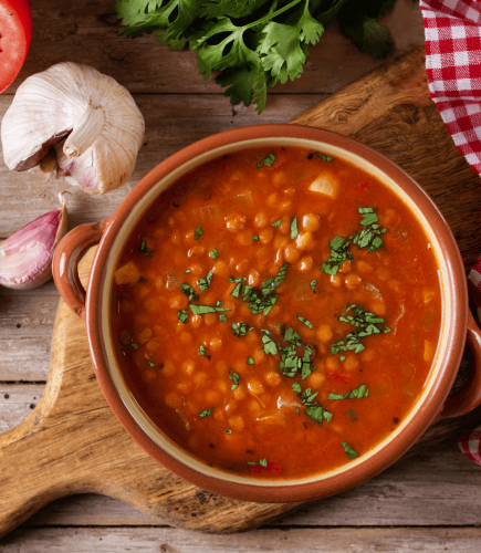 circle-diet-lentil-soup